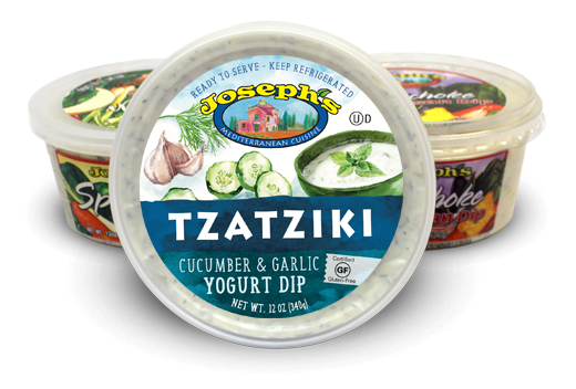 Fresh flavorful dips and spreads